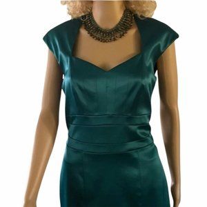 Sangria signature Emerald Elegant dress NWOT 8